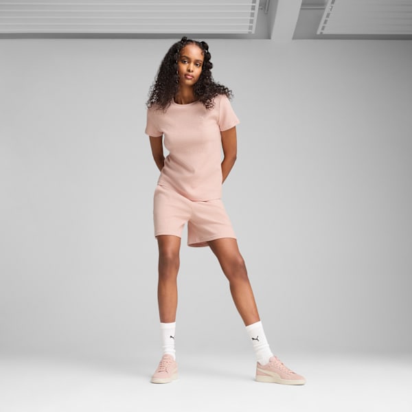 HER 5" High-Waist Shorts Women, Rose Quartz, extralarge
